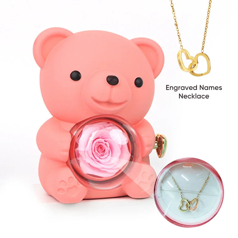 Rotating Bear Gift Box - Wholesalus