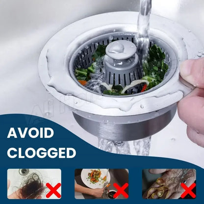 3-in-1 Kitchen Sink Strainer - Wholesalus