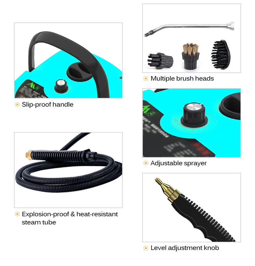High Pressure Steam Cleaner - Wholesalus