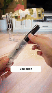 2-in-1 Air Pump Wine Bottle Cork Opener - Wholesalus