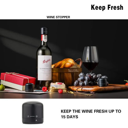 2-in-1 Air Pump Wine Bottle Cork Opener - Wholesalus