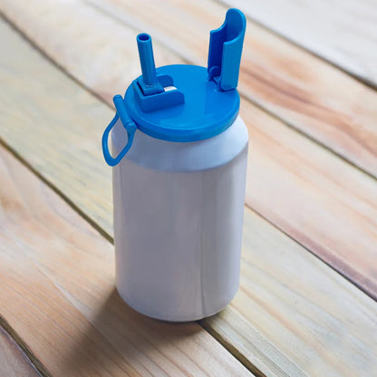 Silicone Soda Can Lid with Straw - Wholesalus