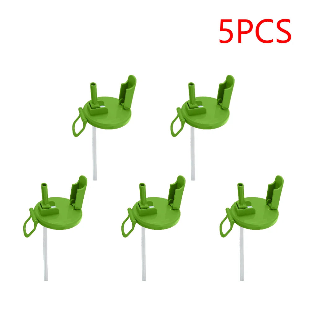 Silicone Soda Can Lid with Straw - Wholesalus