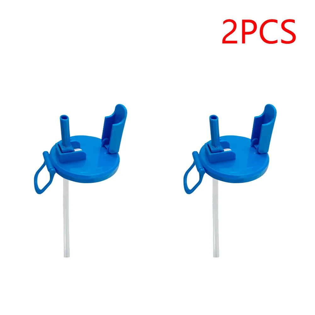 Silicone Soda Can Lid with Straw - Wholesalus