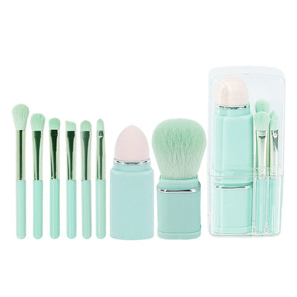 8Pcs Portable Makeup Brushes Set - Wholesalus