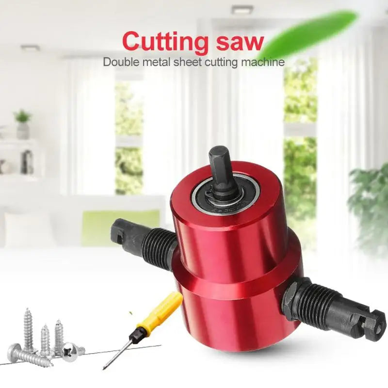 Double Head Metal Sheet Cutting Tool - Wholesalus