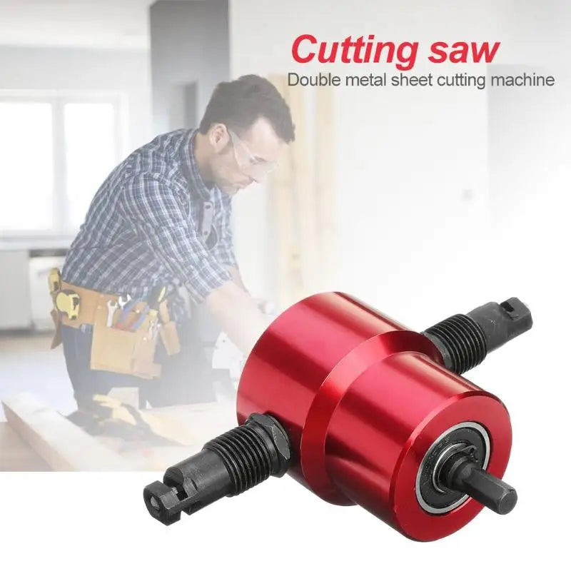 Double Head Metal Sheet Cutting Tool - Wholesalus