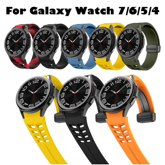 Magnetic Silicone Watch Strap - Wholesalus