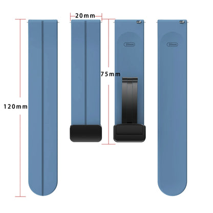Magnetic Silicone Watch Strap - Wholesalus