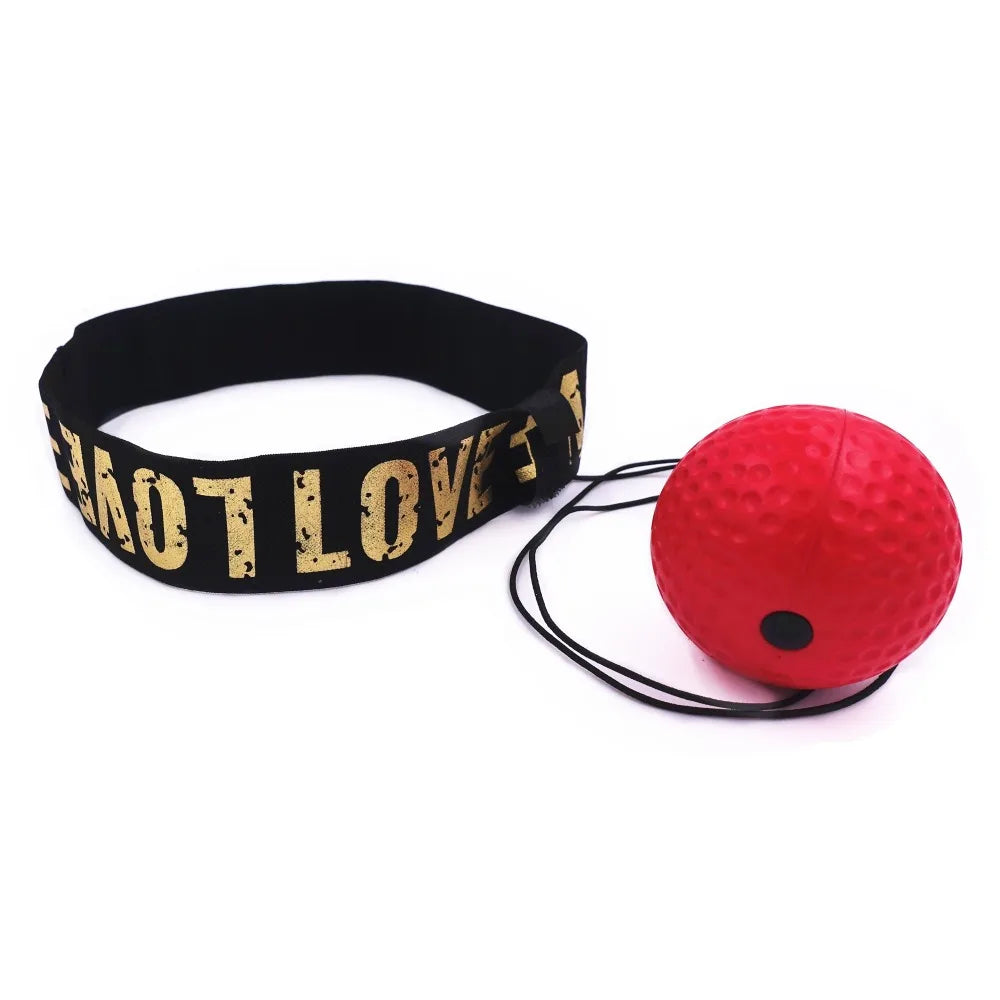 Head Mounted Boxing Reflex Ball Trainer - Wholesalus