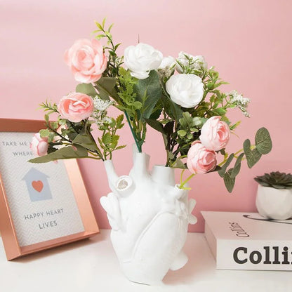 Heart Shaped Flower Vase - Wholesalus
