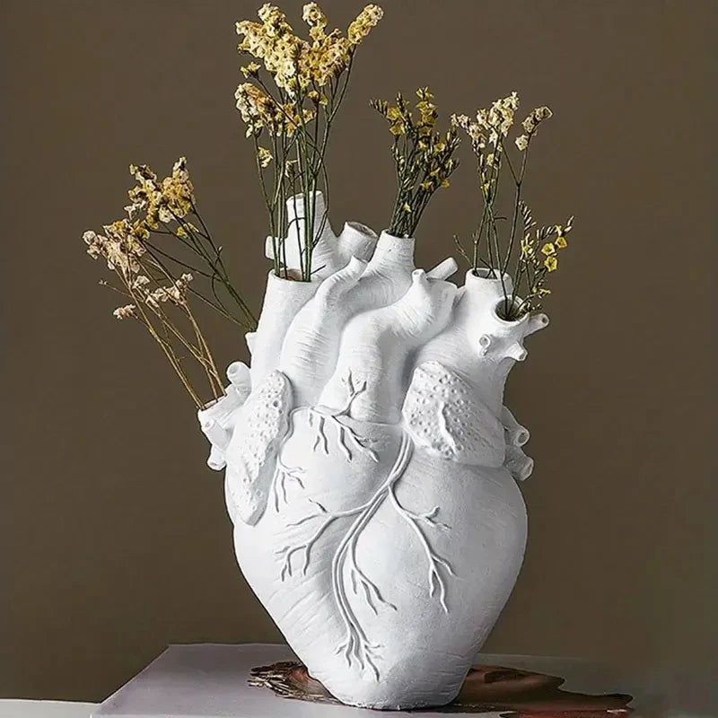 Heart Shaped Flower Vase - Wholesalus