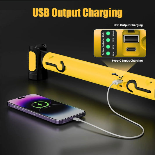 LED Magnetic Emergency Work Light - Wholesalus