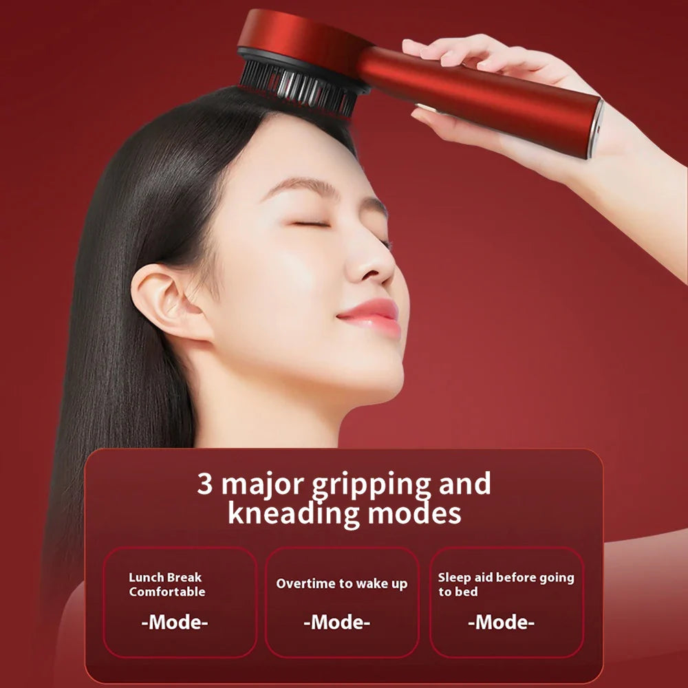 Portable Electric Scalp Massage Comb - Wholesalus