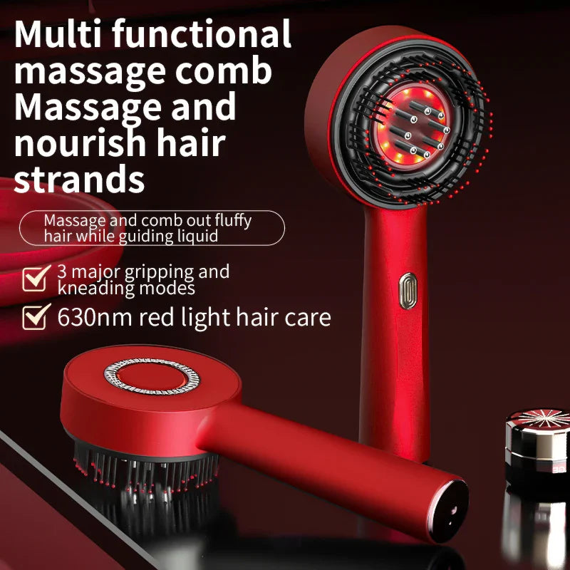Portable Electric Scalp Massage Comb - Wholesalus