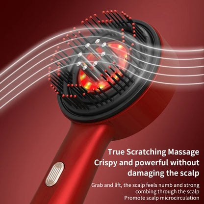 Portable Electric Scalp Massage Comb - Wholesalus