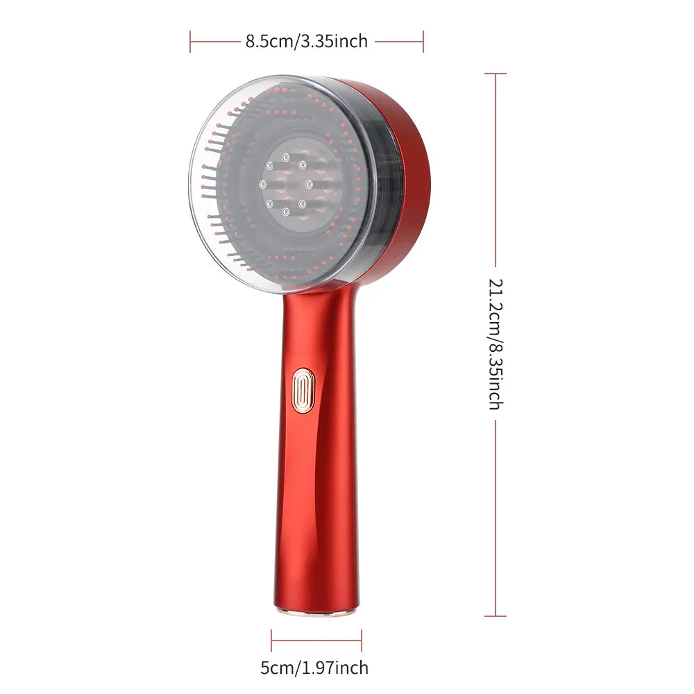 Portable Electric Scalp Massage Comb - Wholesalus