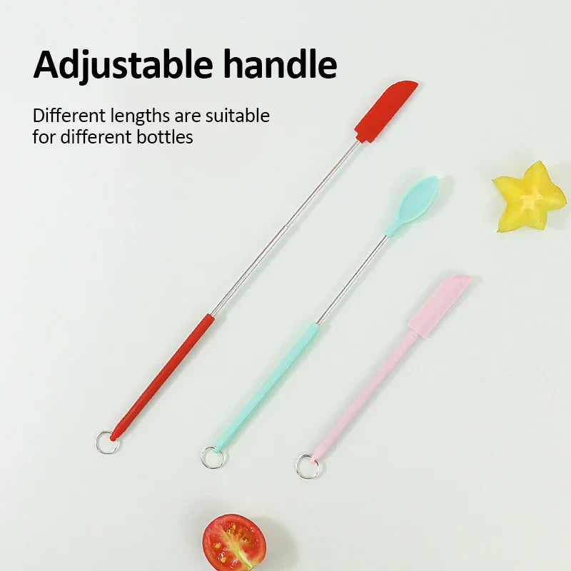 Retractable Silicone Scraper Spoon - Wholesalus