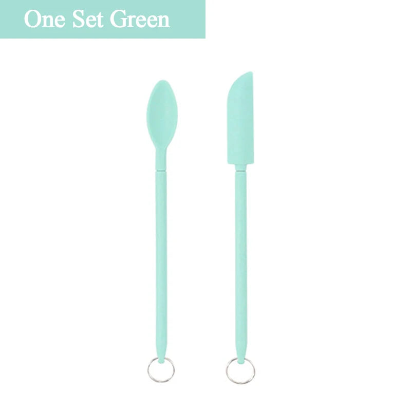 Retractable Silicone Scraper Spoon - Wholesalus