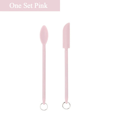 Retractable Silicone Scraper Spoon - Wholesalus