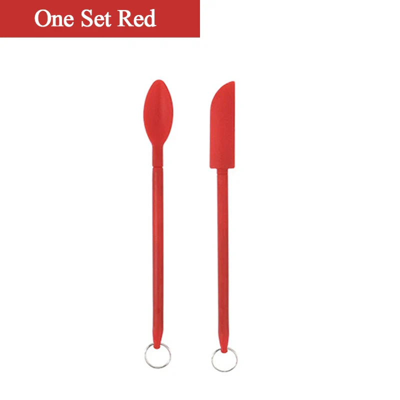Retractable Silicone Scraper Spoon - Wholesalus
