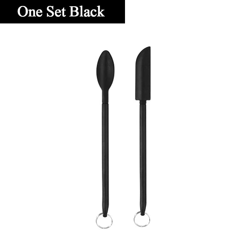 Retractable Silicone Scraper Spoon - Wholesalus