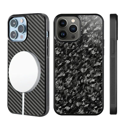 Magsafe Carbon Fiber Shockproof iPhone Case - Wholesalus