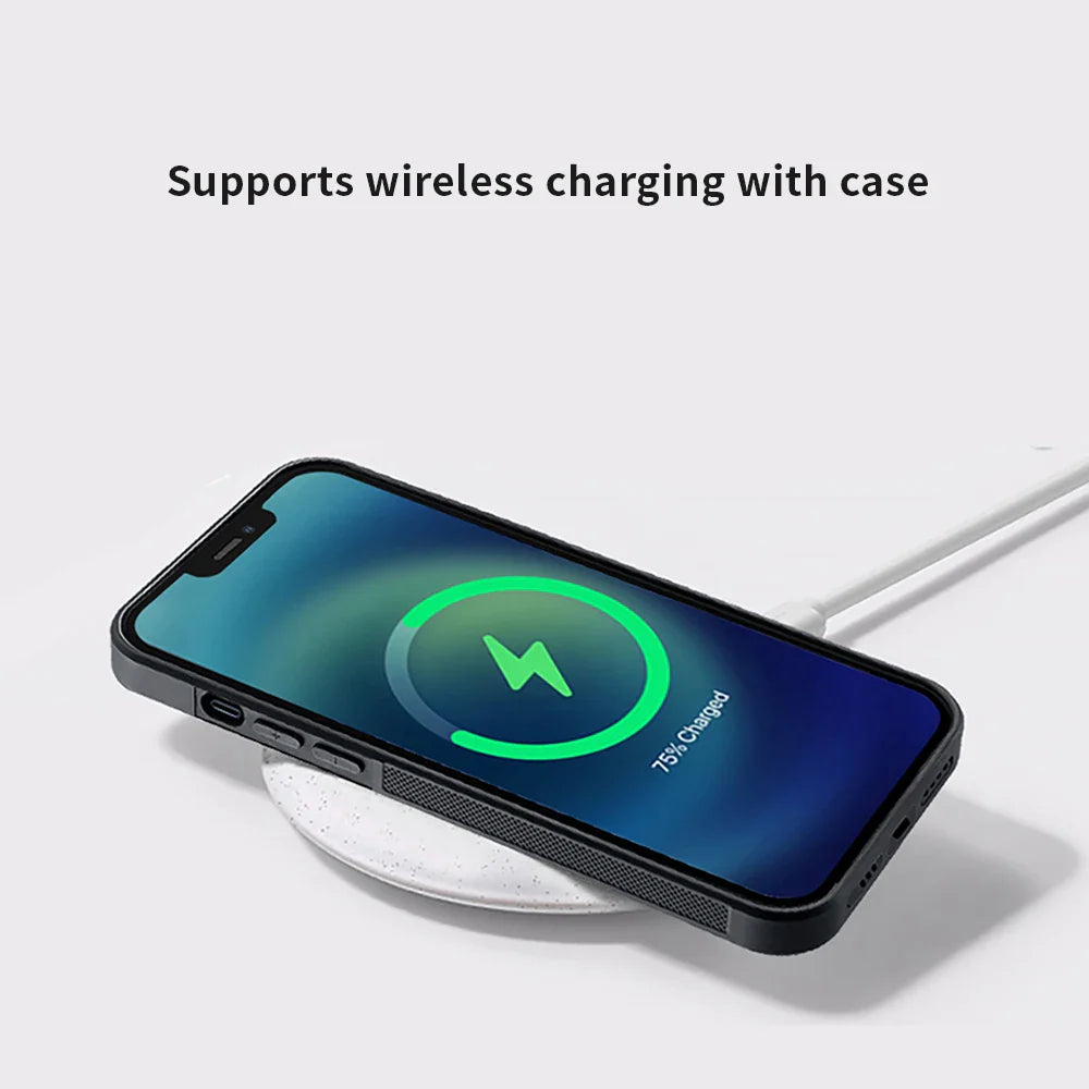 Magsafe Carbon Fiber Shockproof iPhone Case - Wholesalus