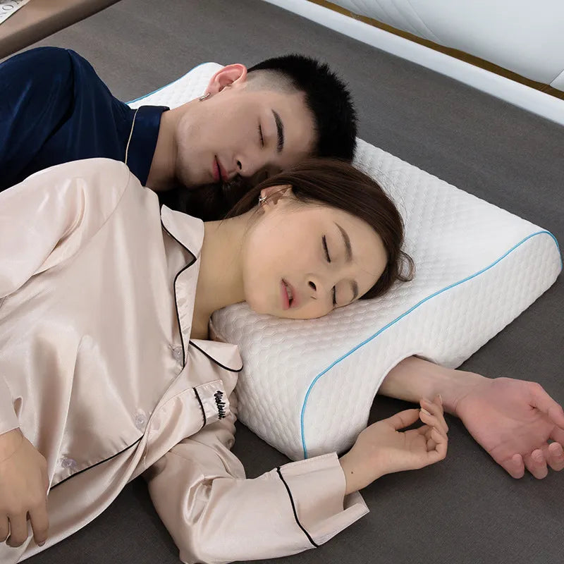 Memory Foam Couples Pillow with Arm Rest - Wholesalus