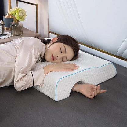 Memory Foam Couples Pillow with Arm Rest - Wholesalus