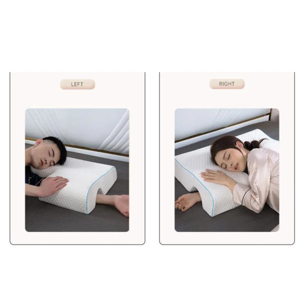 Memory Foam Couples Pillow with Arm Rest - Wholesalus