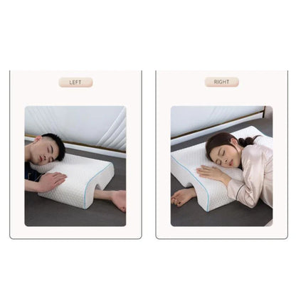 Memory Foam Couples Pillow with Arm Rest - Wholesalus