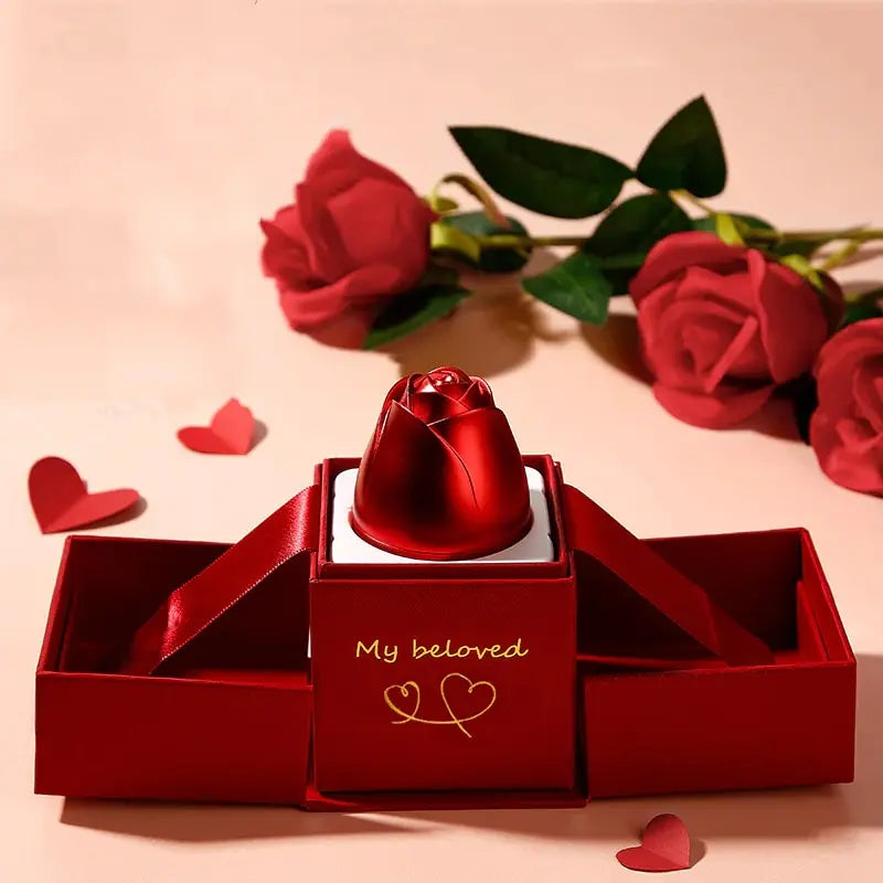 100 Languages I Love You Pendant Necklace With Rose Gifts Box - Wholesalus