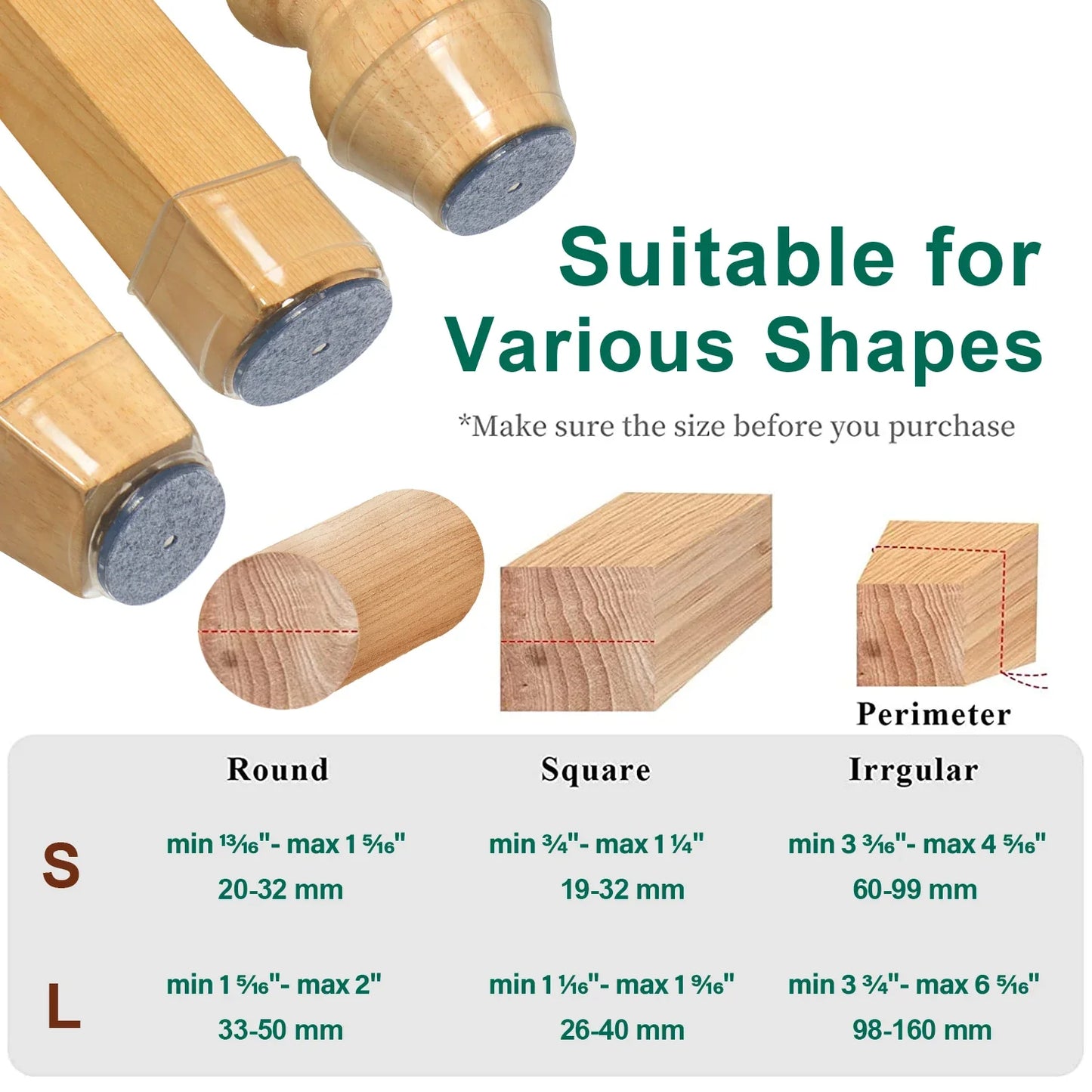 Silicone Furniture Chair Leg Floor Protector - Wholesalus