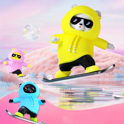 Car Dashboard Sliding Panda - Wholesalus