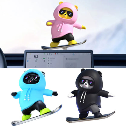 Car Dashboard Sliding Panda - Wholesalus