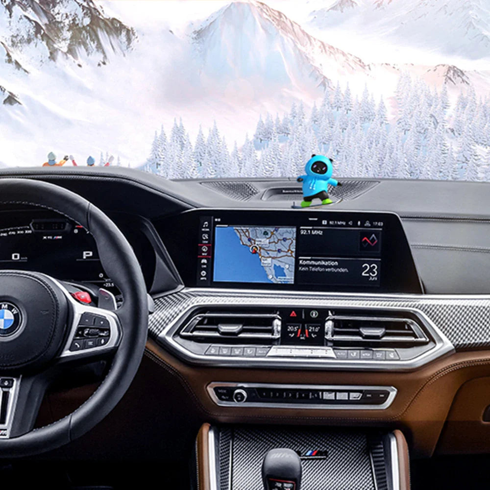 Car Dashboard Sliding Panda - Wholesalus