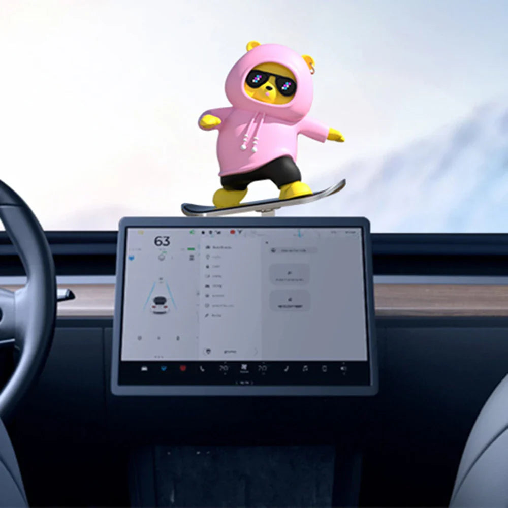 Car Dashboard Sliding Panda - Wholesalus