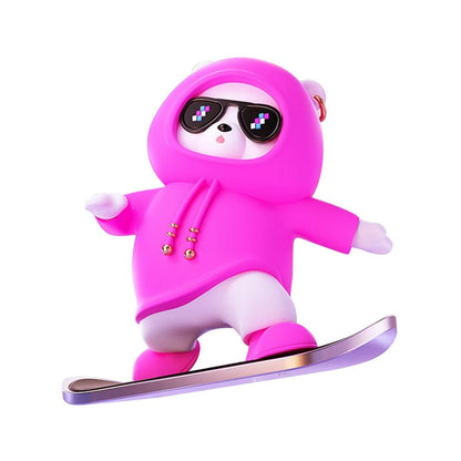 Car Dashboard Sliding Panda - Wholesalus
