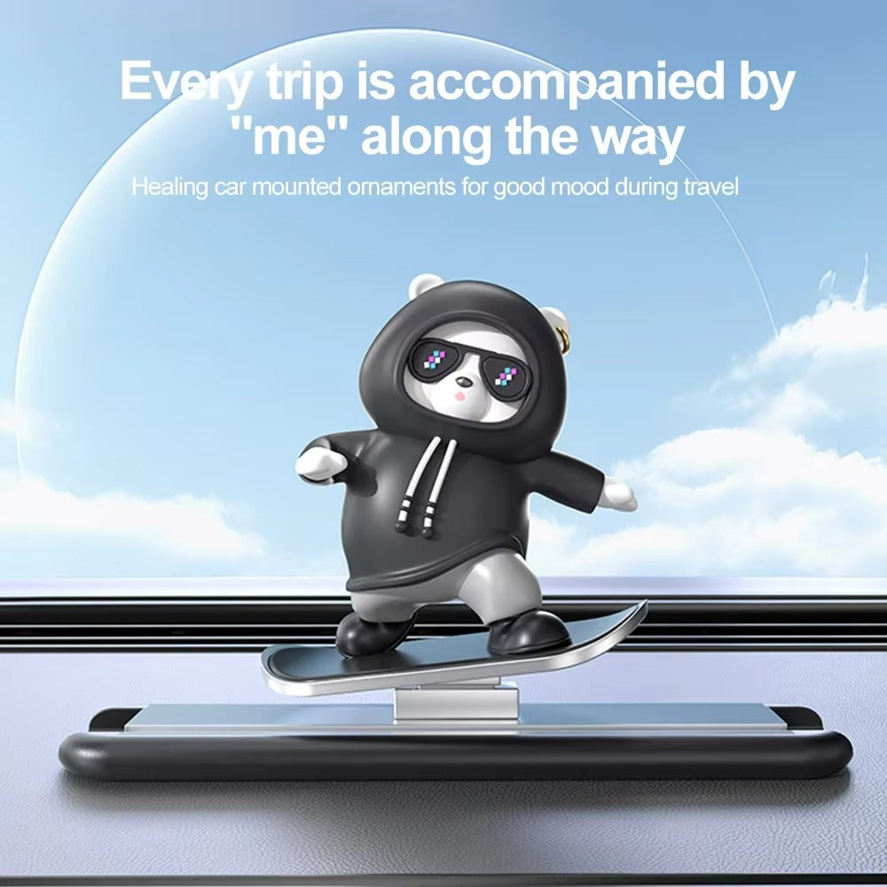 Car Dashboard Sliding Panda - Wholesalus
