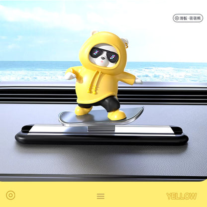 Car Dashboard Sliding Panda - Wholesalus