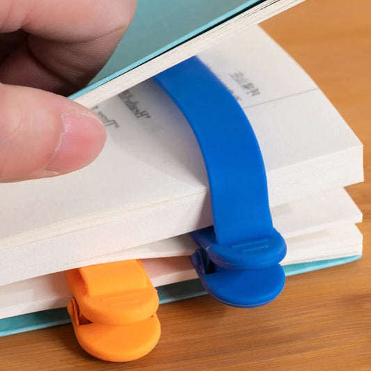 3Pcs Silicone Bookmarks - Wholesalus