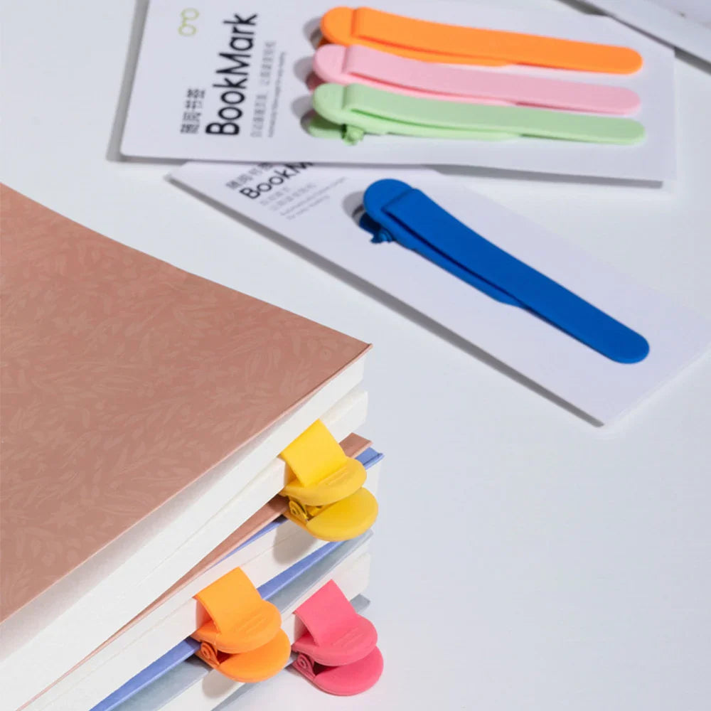 3Pcs Silicone Bookmarks - Wholesalus