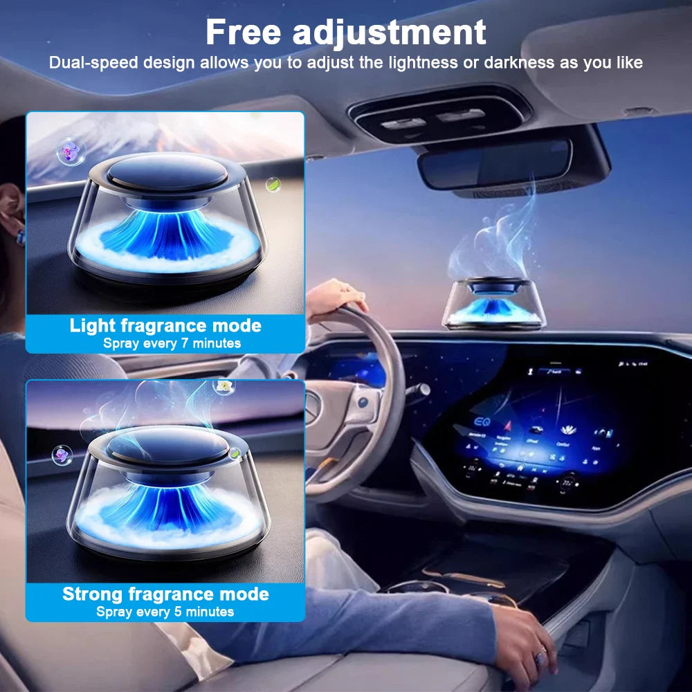 Solar Car Fragrance Humidifier - Wholesalus