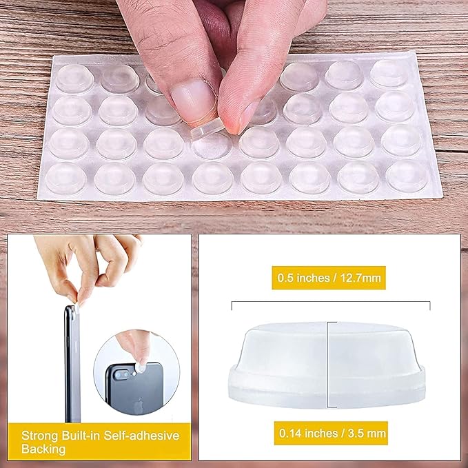 Silicone Cabinet Bumpers - Wholesalus