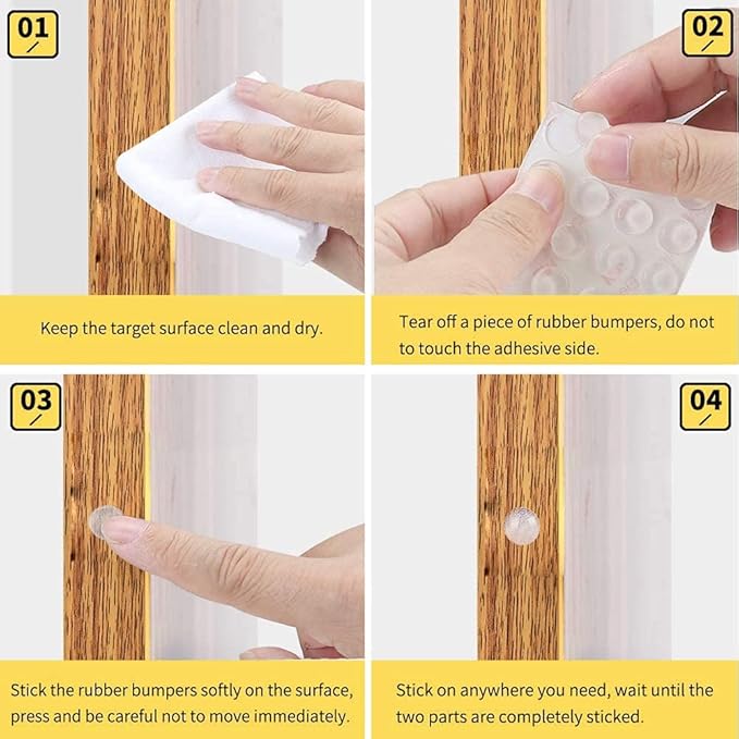 Silicone Cabinet Bumpers - Wholesalus