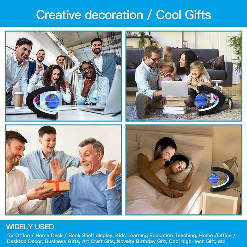 Magnetic Levitation Globe Ornament - Wholesalus