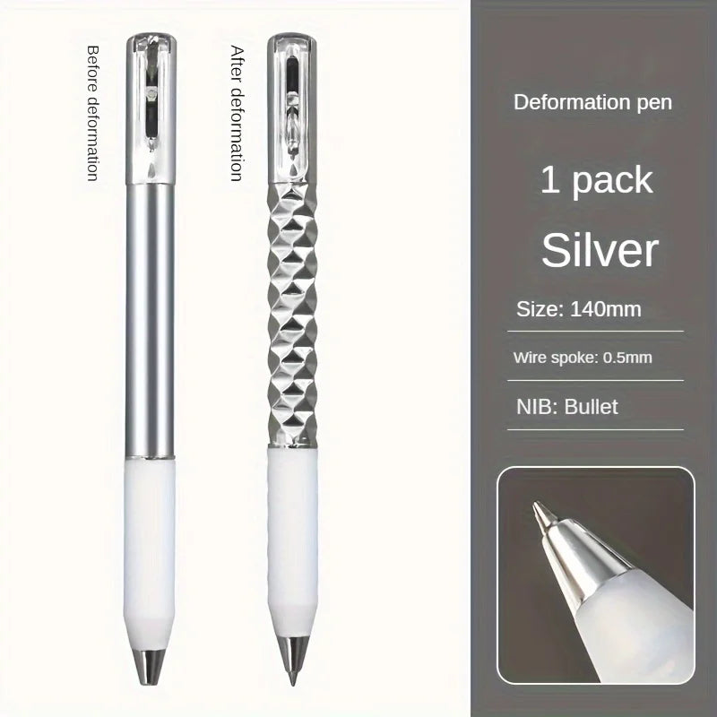 Creative Geometric Deformation Gel Pen - Wholesalus