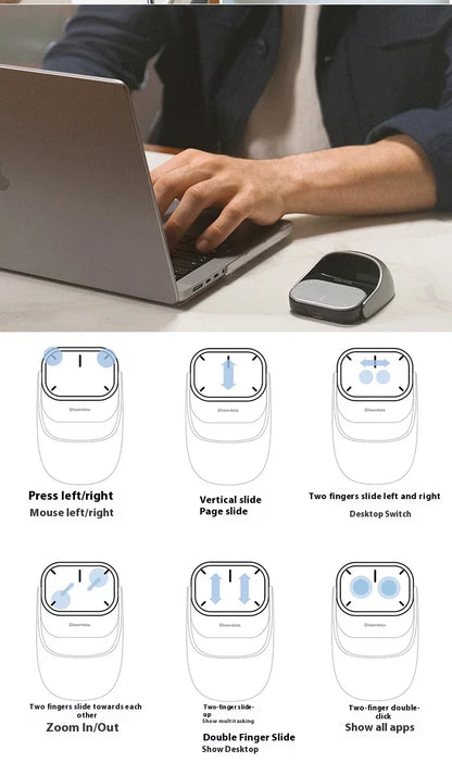Detachable Wireless All-in-one Mouse - Wholesalus