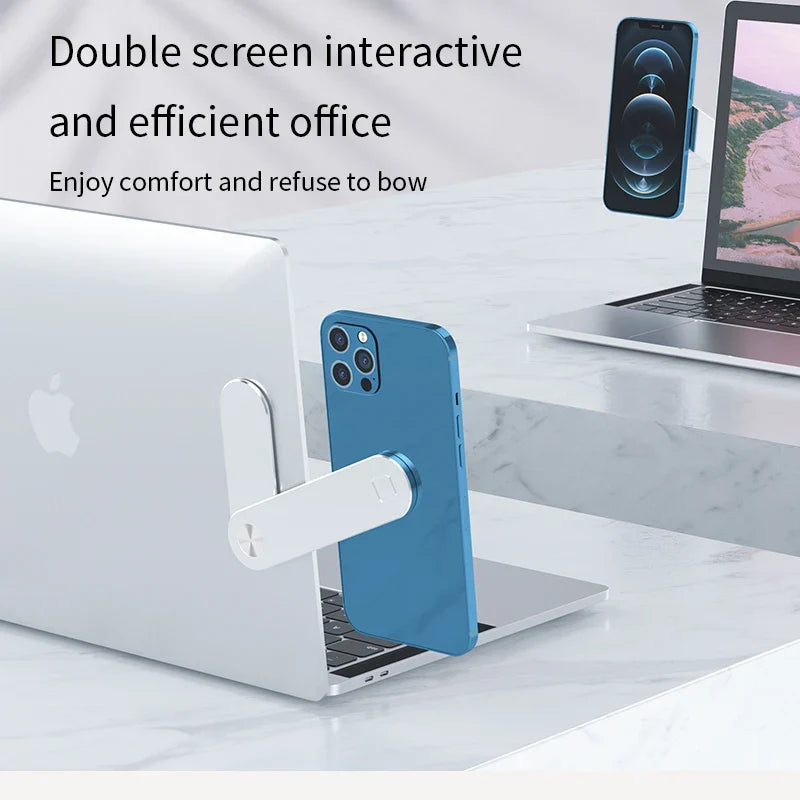 Magnetic Laptop Phone Holder - Wholesalus